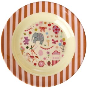 RICE KIDS Fun Fair Schssel 20 cm, Rosa