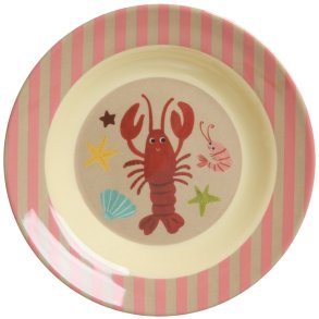 RICE KIDS Ocean Teller 20 cm, Coral