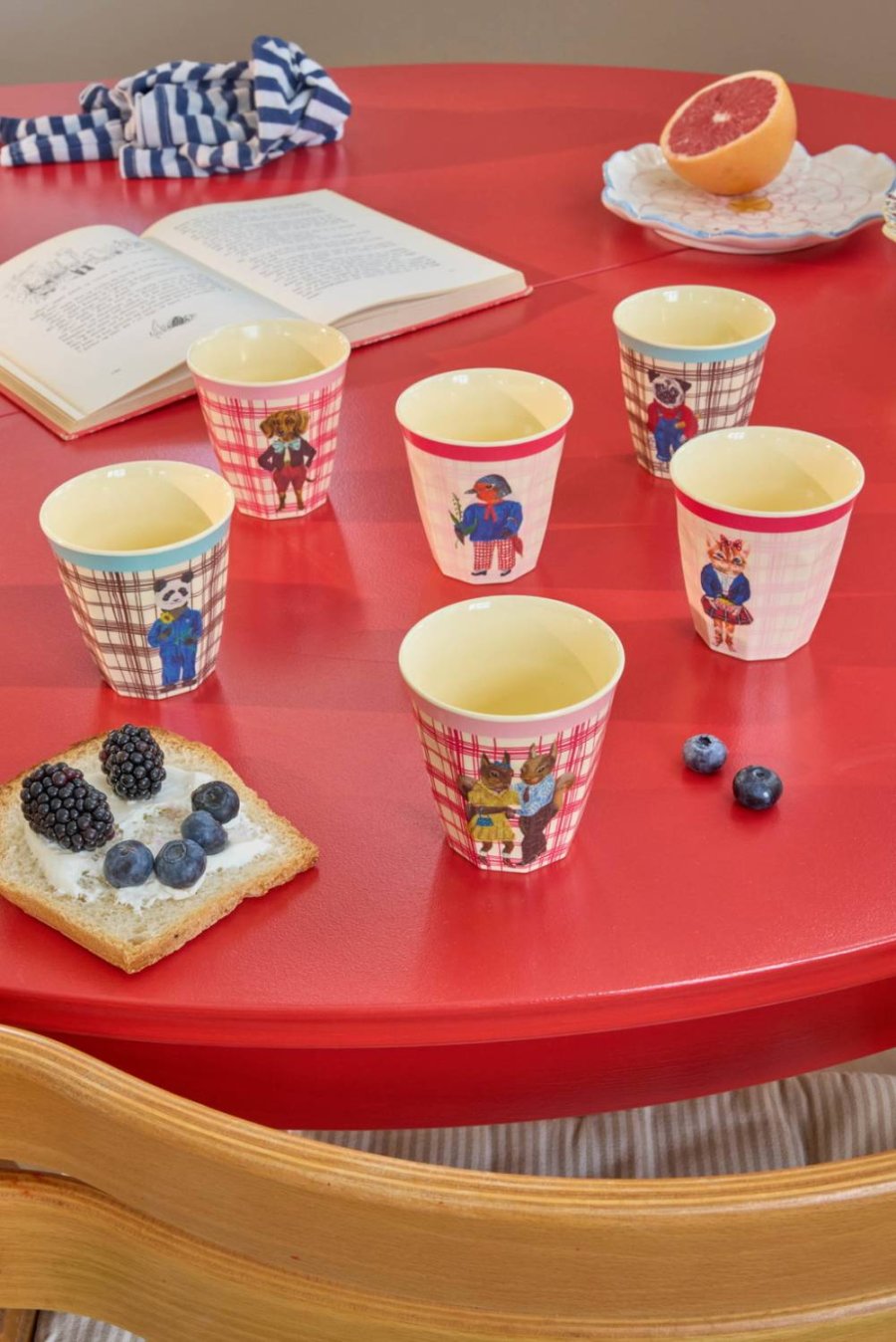 RICE KIDS Tasse 6er Set 16 cl, Vol. 2, Nathalie Let&eacute;