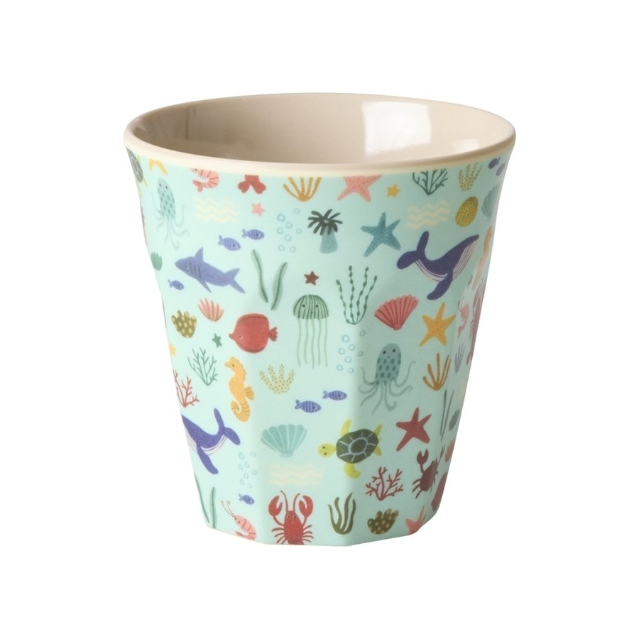 RICE KIDS Ocean Tasse 16 cl, Blau