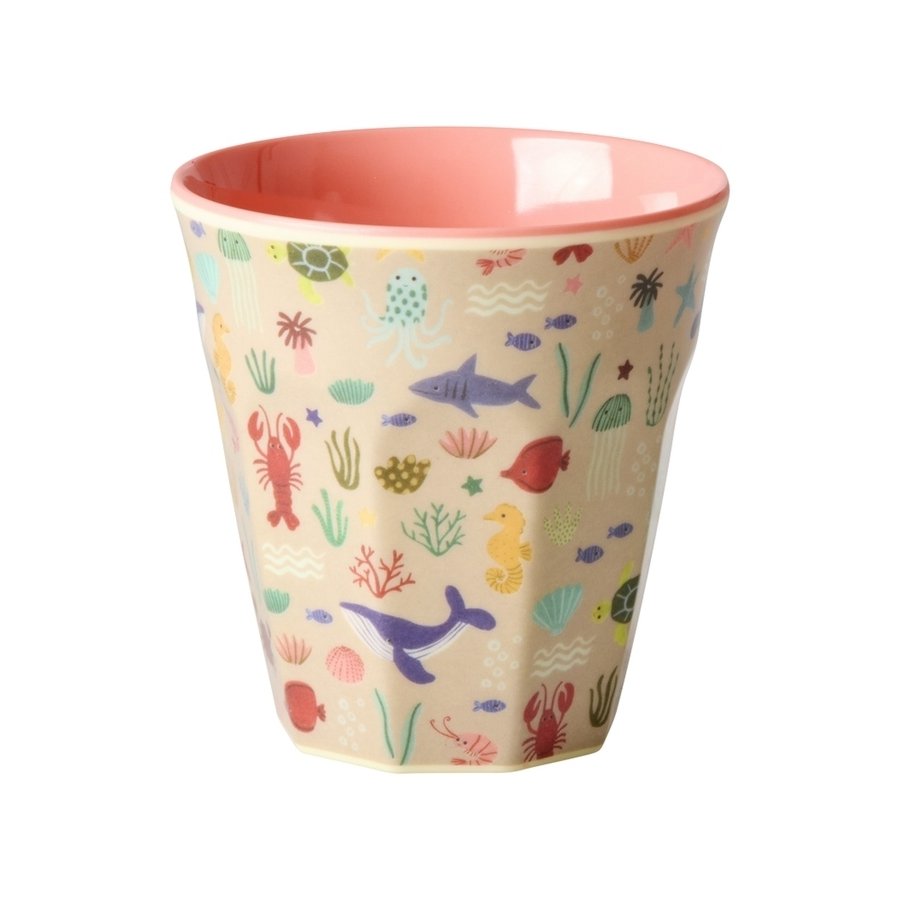 RICE KIDS Ocean Tasse 16 cl, Coral