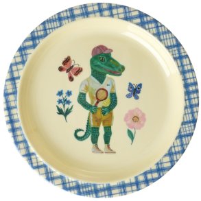 RICE KIDS Nathalie Lt Teller 22 cm, Blau