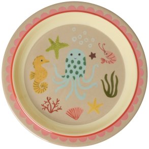 RICE KIDS Ocean Teller 22 cm, Coral