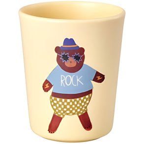 RICE KIDS Becher 15 cl, Bear/Creme