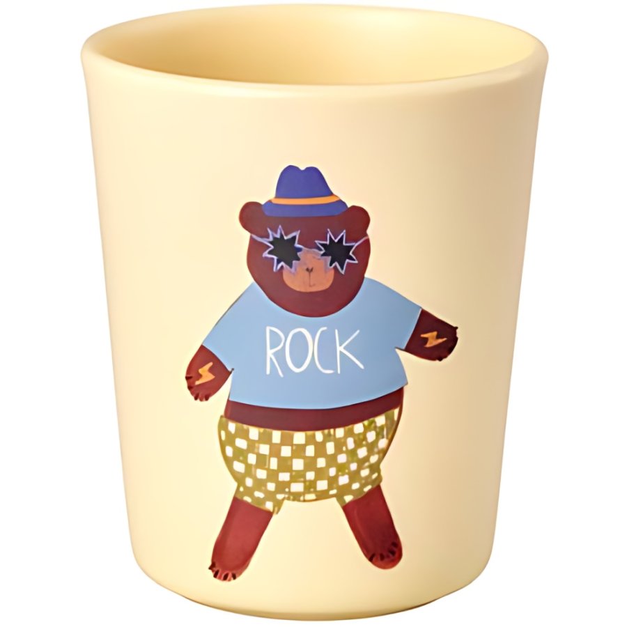 RICE KIDS Becher 15 cl, Bear/Creme