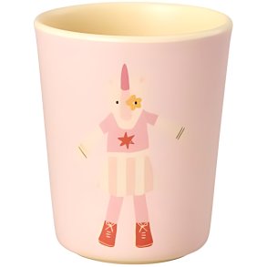 RICE KIDS Becher 15 cl, Einhorn/Rosa