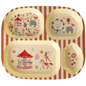 RICE KIDS Fun Fair Teller 24,5 cm, Rosa