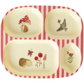 RICE B�rnetallerken 24,3 cm, Pink