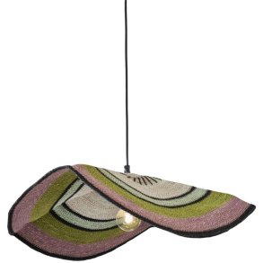 RICE Lampesk�rm �58 cm, Gr�n