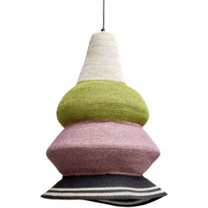 RICE Lampesk�rm �49 cm, Gr�n