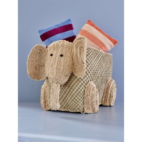 RICE Opbevaringskurv 49 cm, Elefant