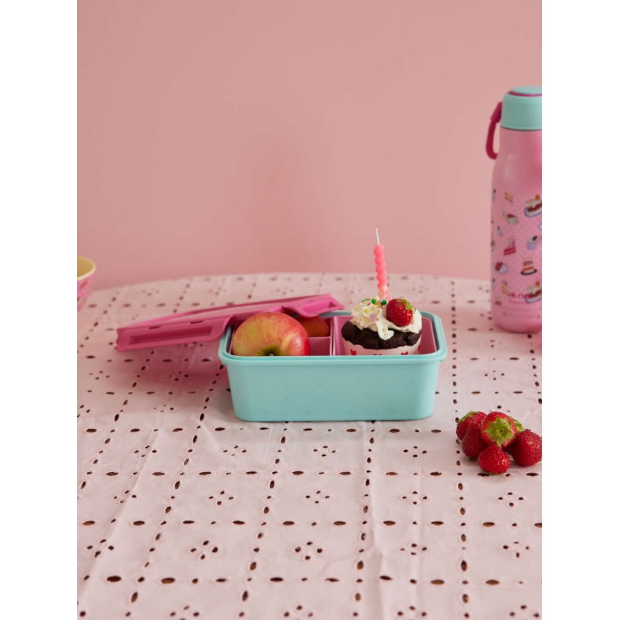 RICE Lunchbox, Pink/Mint