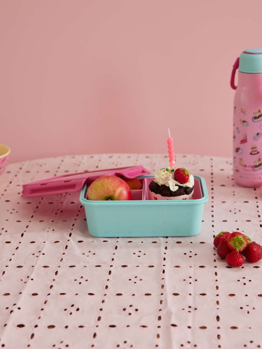 RICE Lunchbox, Pink/Mint