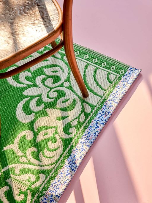 RICE Plastiktppe 150x210 cm, Grn