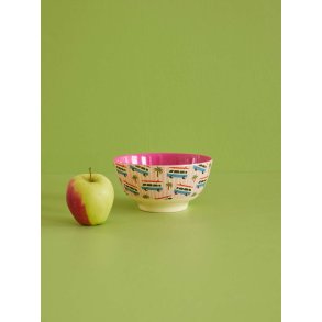 RICE Skål Ø15 cm, Pink Cars