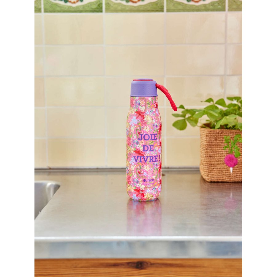 RICE Trinkflasche 500 ml, Swedish Flower