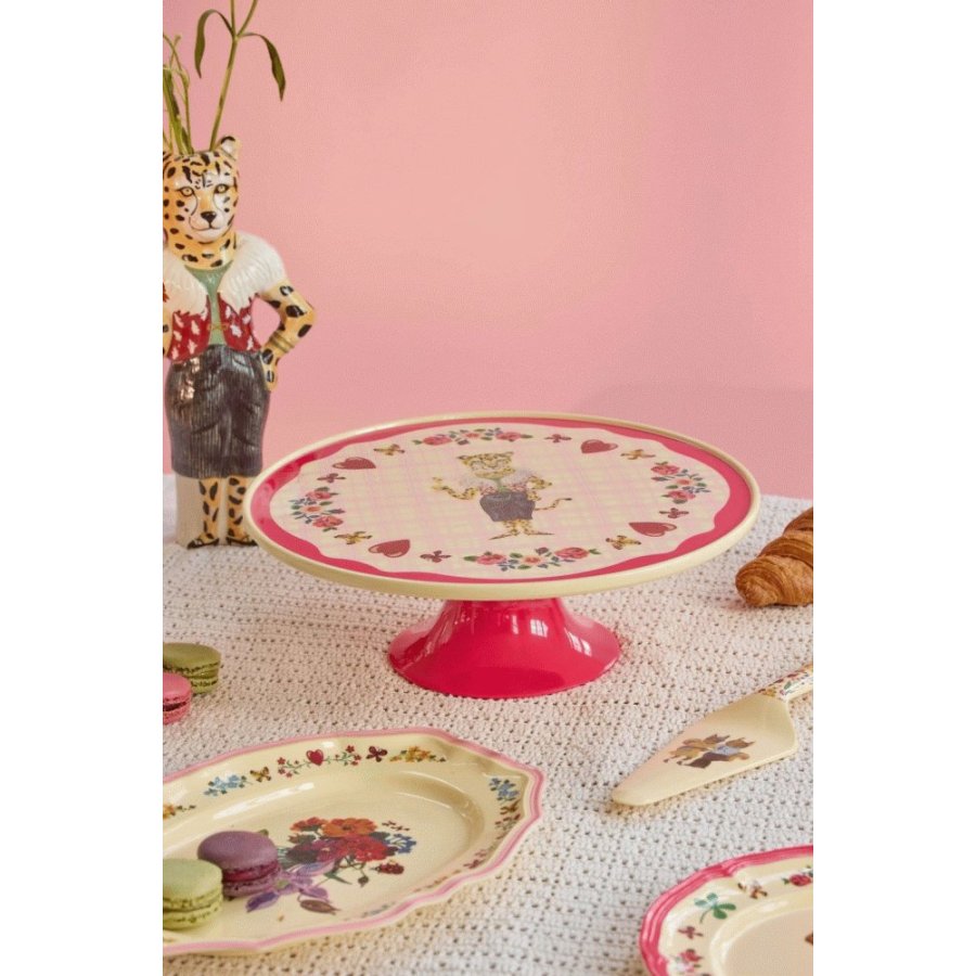 RICE Nathalie Lt Etagere 29,5 cm, Red Kiss