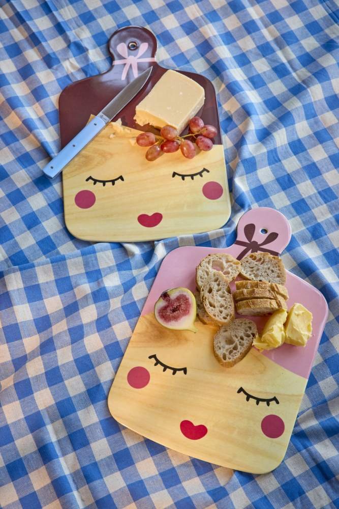 RICE Servierbrett 22x35,5 cm, Lady/Pink