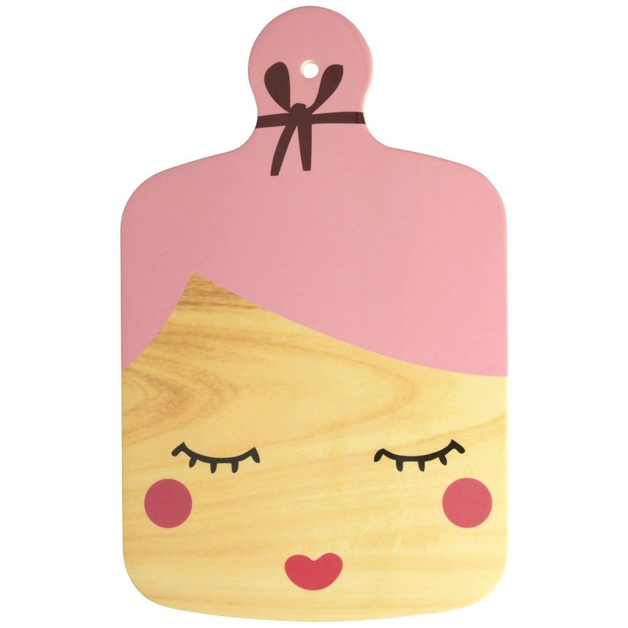 RICE Servierbrett 22x35,5 cm, Lady/Pink
