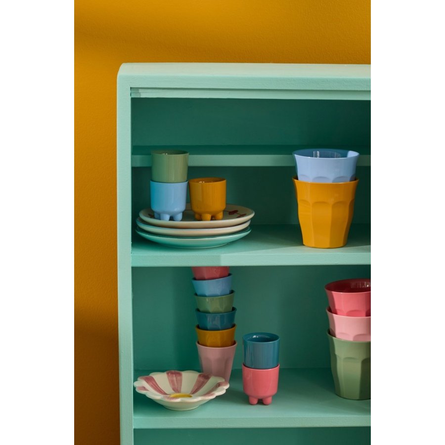 RICE Eierbecher 6er Set H5,5 cm, Multi