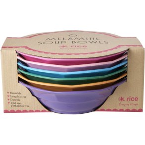 RICE Skål 6 stk. Ø19 cm