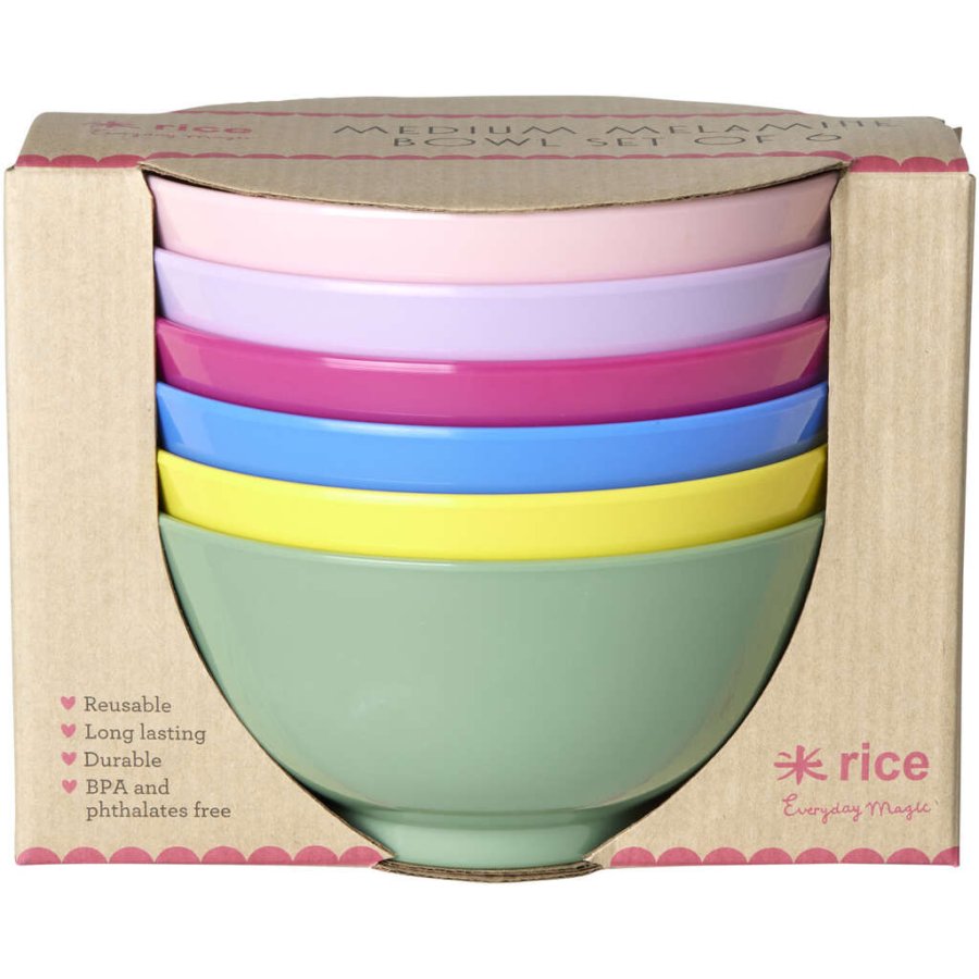 RICE Schale 6er Set, 15 cm