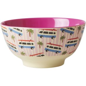 RICE Skål Ø15 cm, Pink Cars