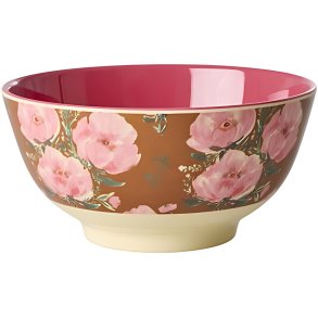 RICE Sk�l �15 cm, Floral Fiesta Rose