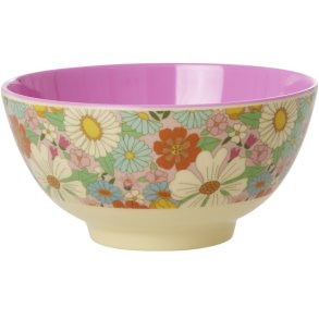 RICE KIDS Schssel 15 cm, Flower Power