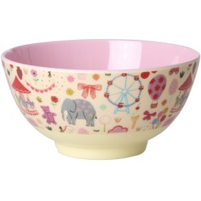 RICE KIDS Fun Fair Schssel 15 cm, Rosa