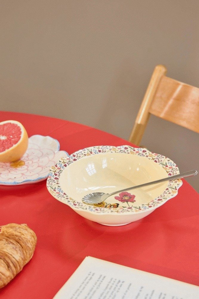 RICE Nathalie Lt Schale 21 cm, Cream