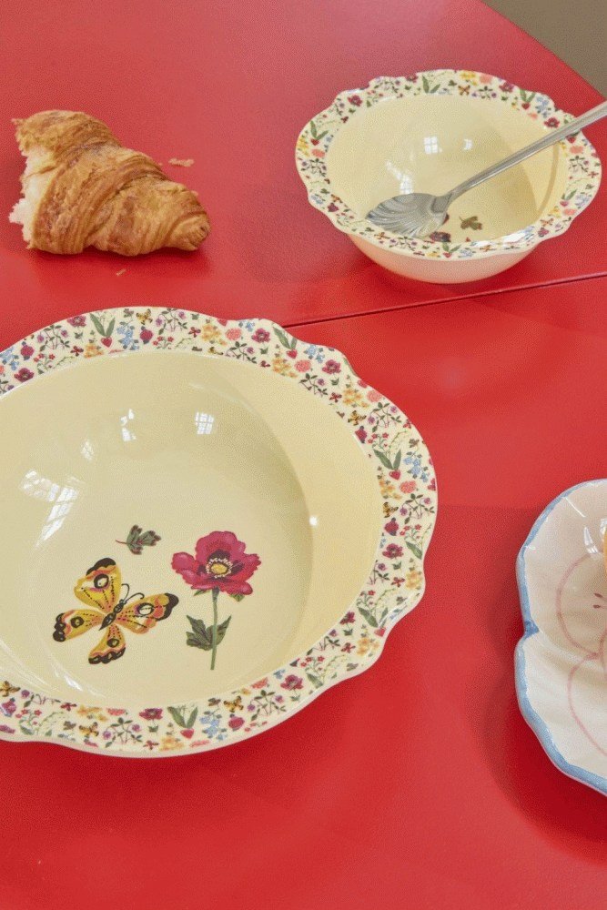 RICE Nathalie Lt Schale 21 cm, Cream