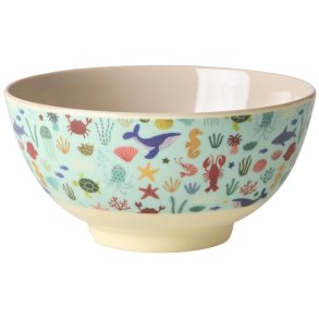 RICE KIDS Ocean Schssel 15 cm, Blau