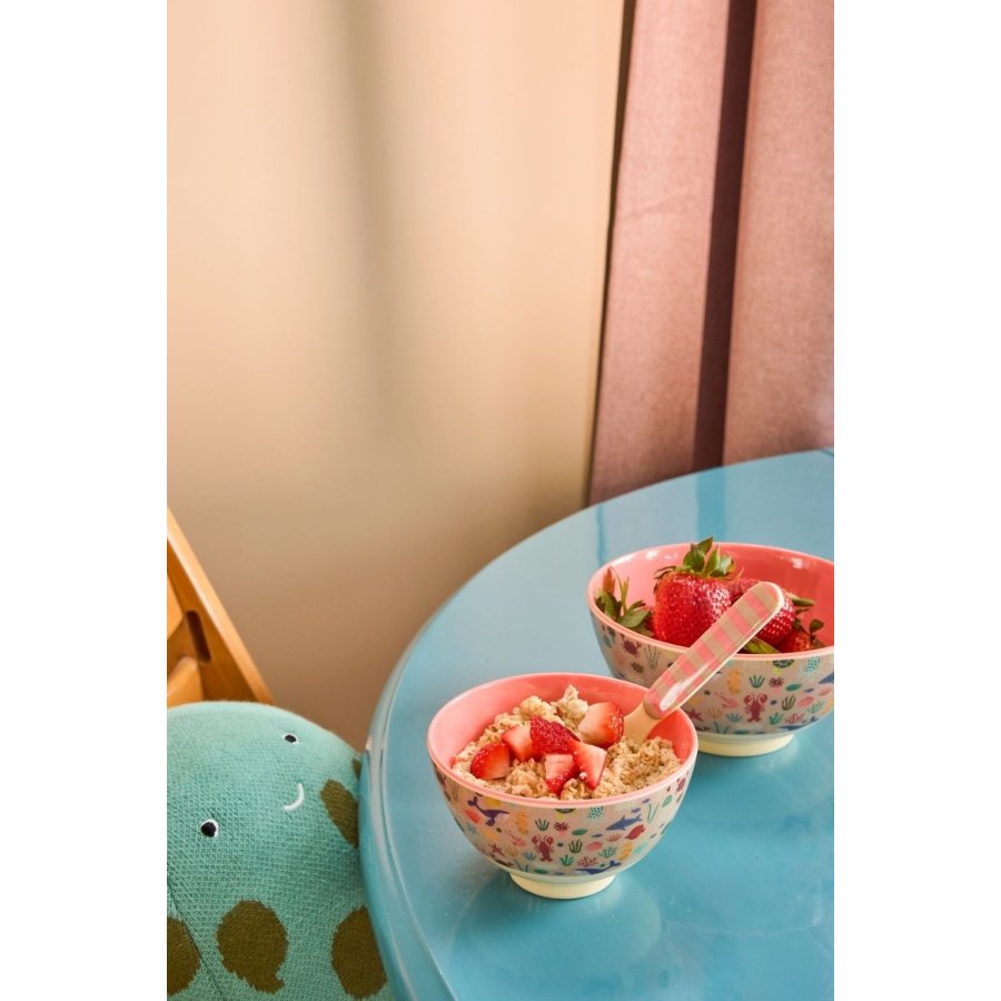 RICE KIDS Ocean Schüssel 15 cm, Coral