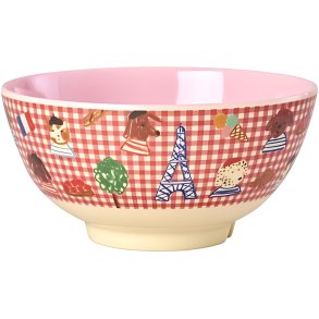 RICE KIDS Sk�l �15 cm, Kids in Paris/R�d