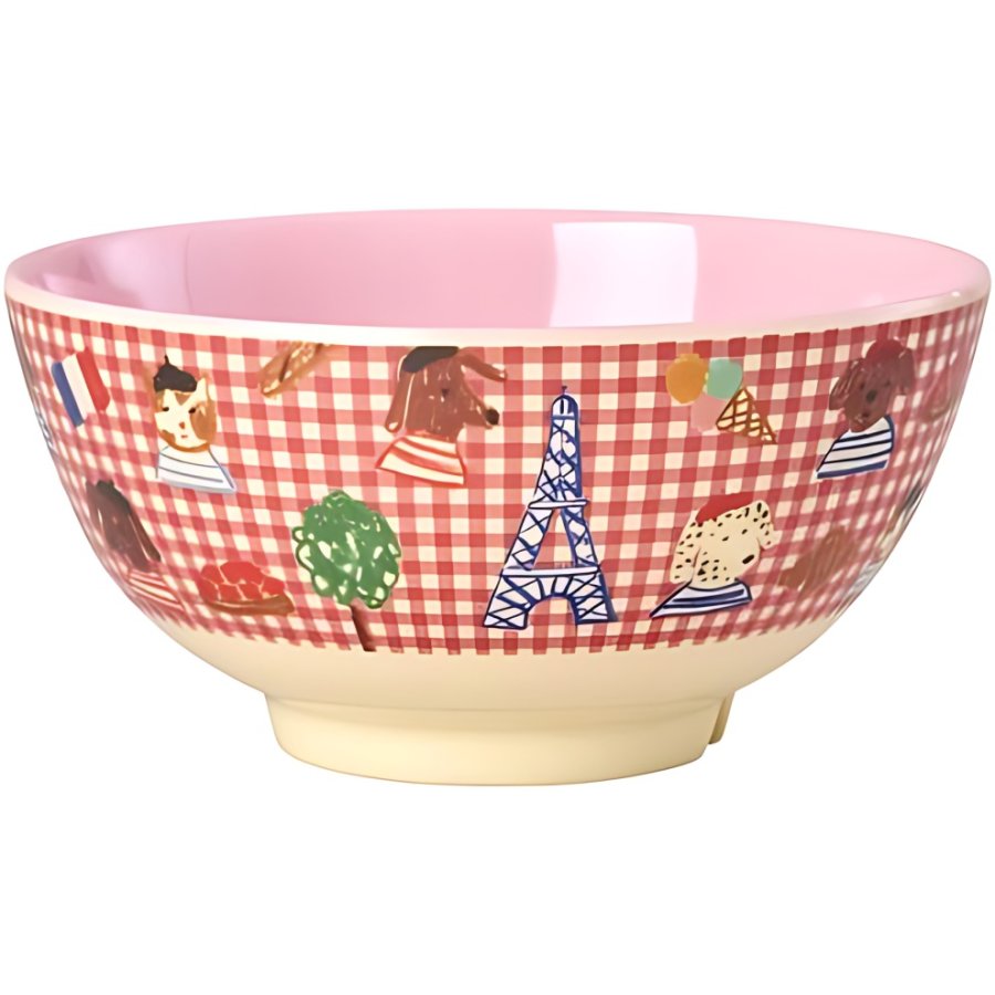RICE KIDS Sk�l �15 cm, Kids in Paris/R�d