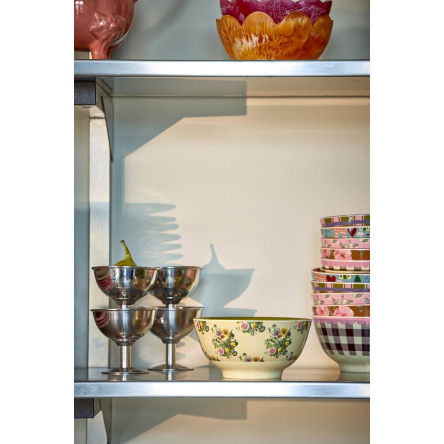 RICE Sk�l �15 cm, Retro Bouquet