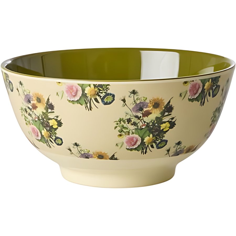RICE Sk�l �15 cm, Retro Bouquet