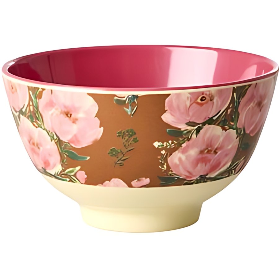 RICE Sk�l �11 cm, Floral Fiesta Rose