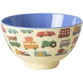 RICE KIDS Schale 11 cm, Happy cars