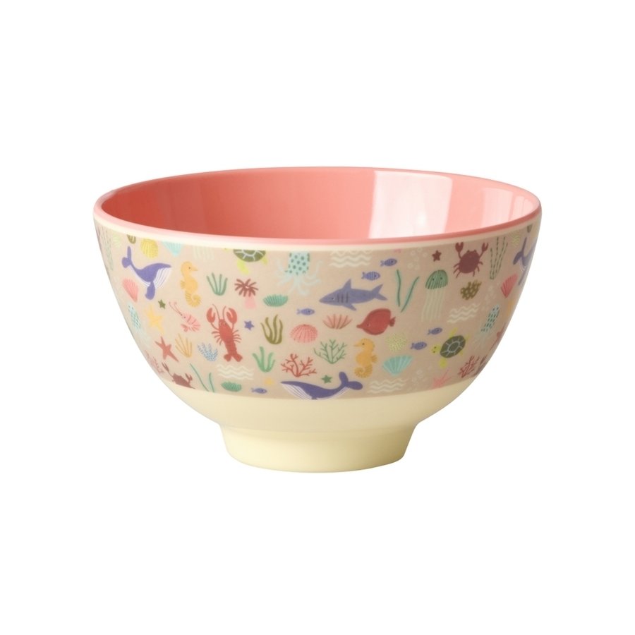 RICE KIDS Ocean Schüssel 11 cm, Coral