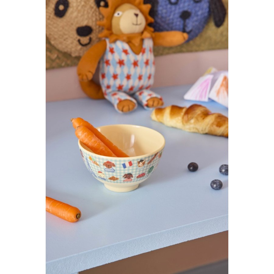 RICE KIDS Sk�l �11 cm, Kids in Paris/Lys Bl�