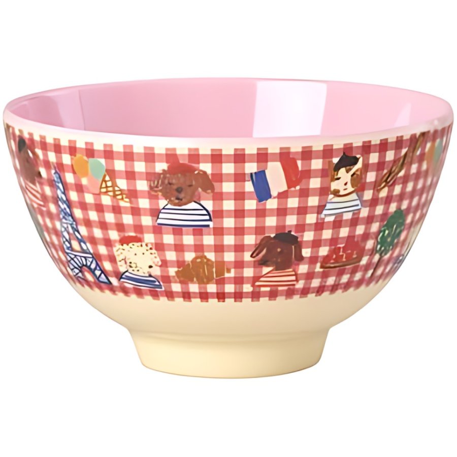 RICE KIDS Sk�l �11 cm, Kids in Paris/R�d