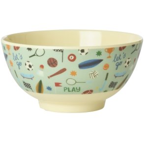 RICE KIDS Sports Schssel 15 cm, Soft Green