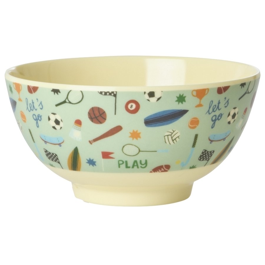 RICE KIDS Sports Schüssel 15 cm, Soft Green
