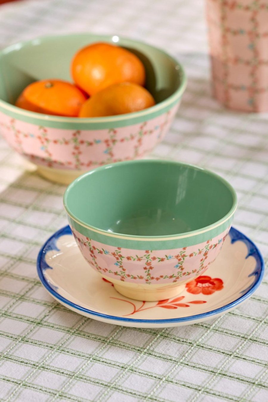 RICE Sk�l �11 cm, Checkered Stencil