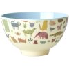 RICE Schale 11 cm, Sweet Jungle Hellblau