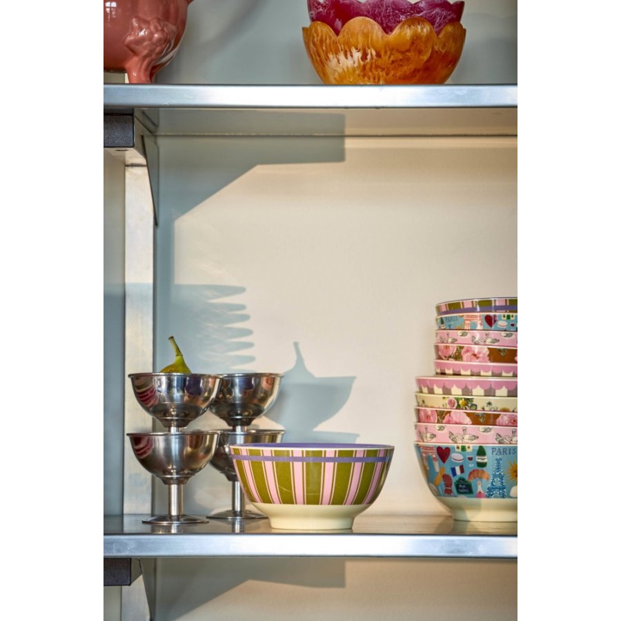 RICE Sk�l �15 cm, Stripe Delight