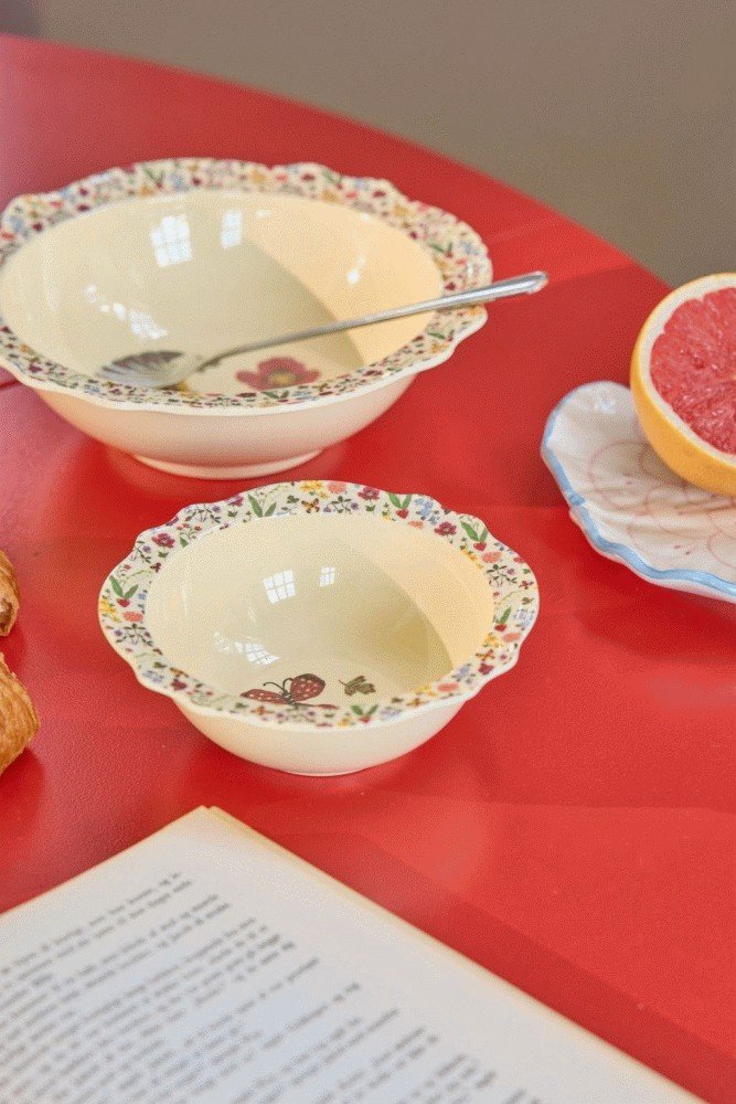 RICE Nathalie Lt Schale 14 cm, Cream