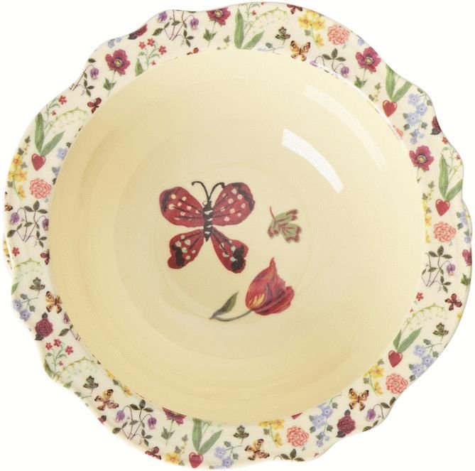 RICE Nathalie Lt Schale 14 cm, Cream